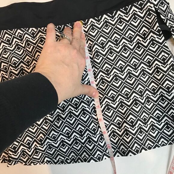 𝅺black & White Swim Skirt Bottom - Picture 5 of 6
